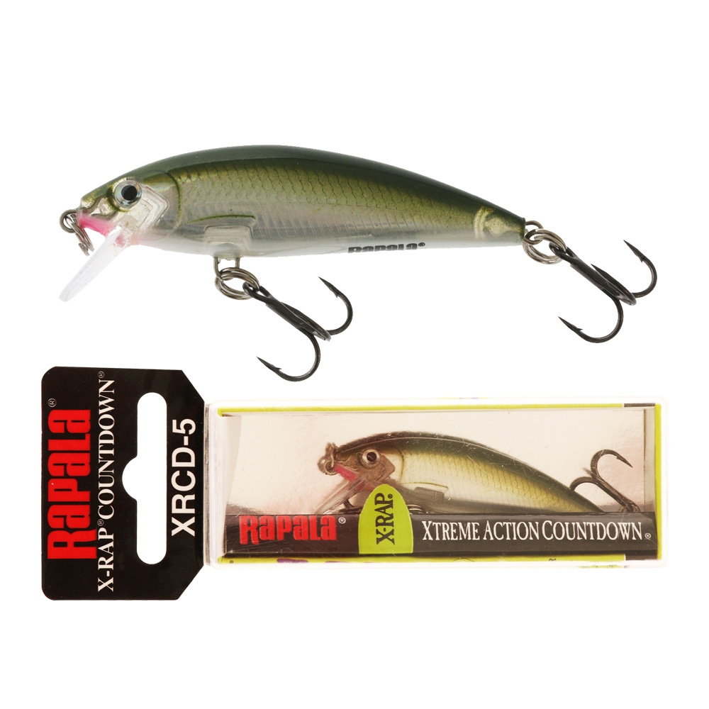 Rapala X-Rap Countdown Lure 5cm Olive Green