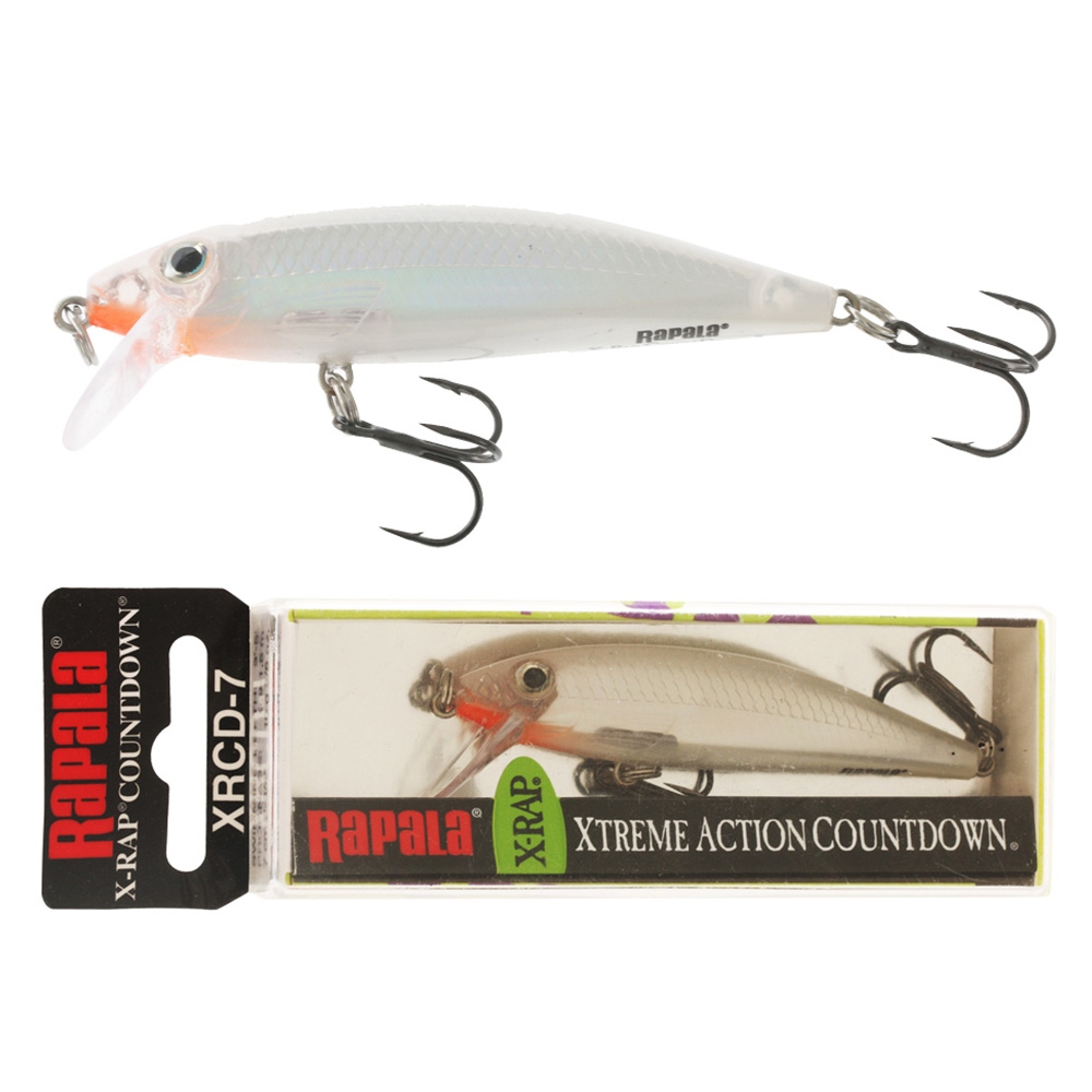 Rapala X-Rap Countdown Lure 7cm Glass Ghost