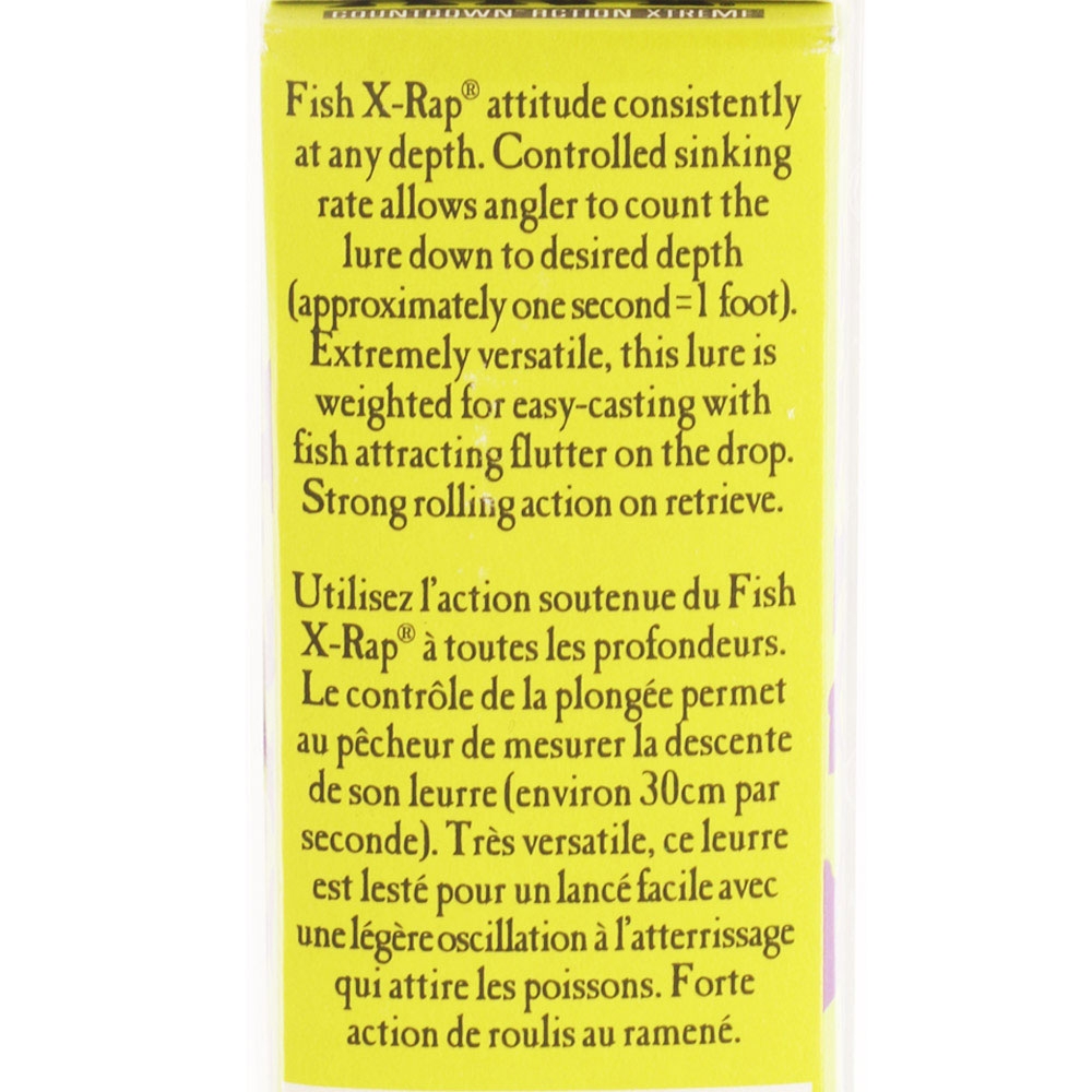 Rapala X-Rap Countdown Trolling Lure 5cm and 7cm