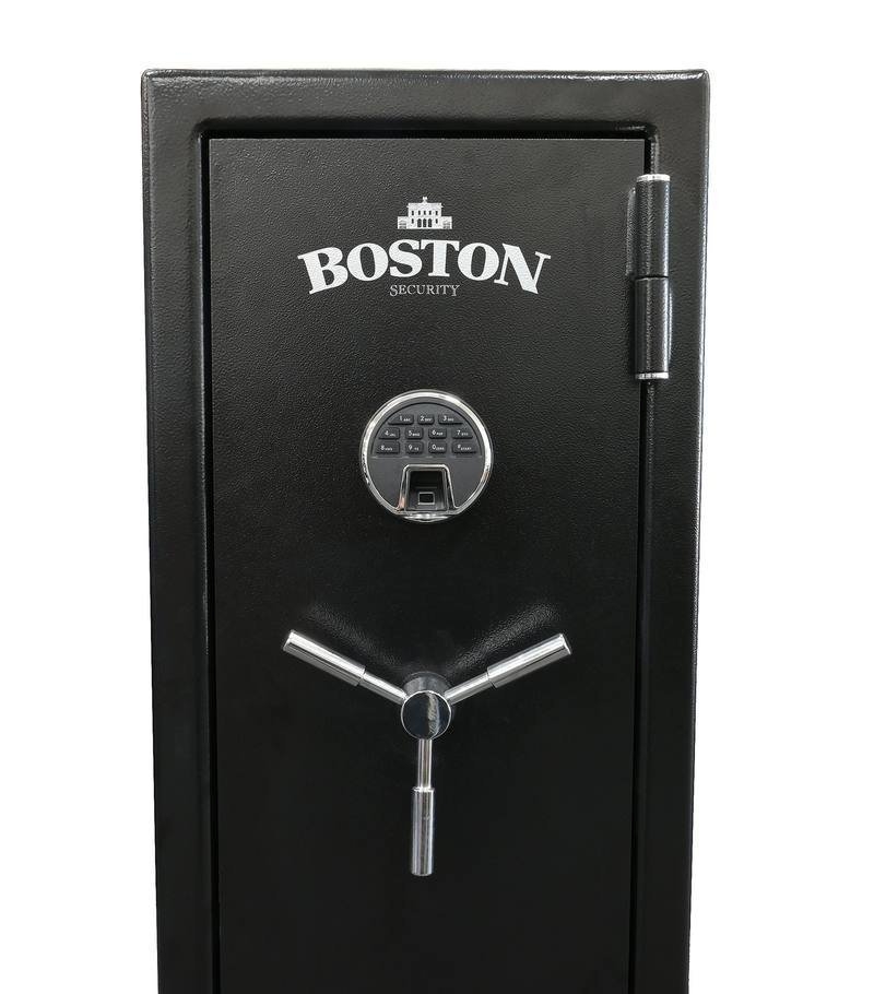 Boston Security Biometric Keypad/Dial 10 Gun Safe 6mm