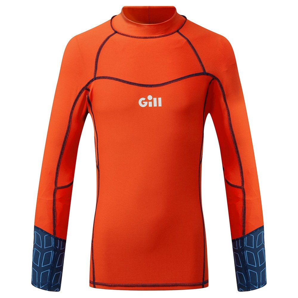 Gill Pro Kids Long Sleeve Rash Vest UPF50+