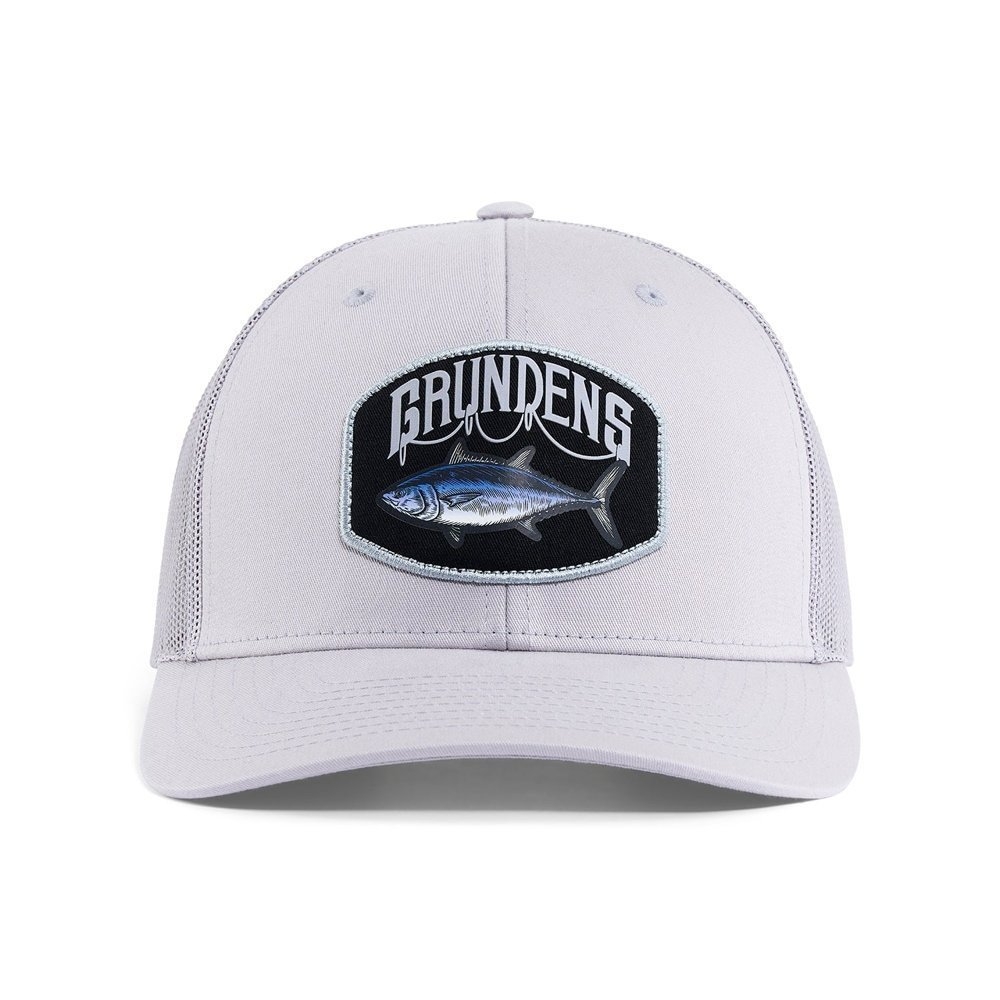 Grundens Bluefin Tuna Trucker Cap Grey Mist