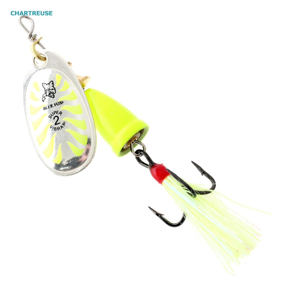 Blue Fox Classic Vibrax Glow Spinner Lure