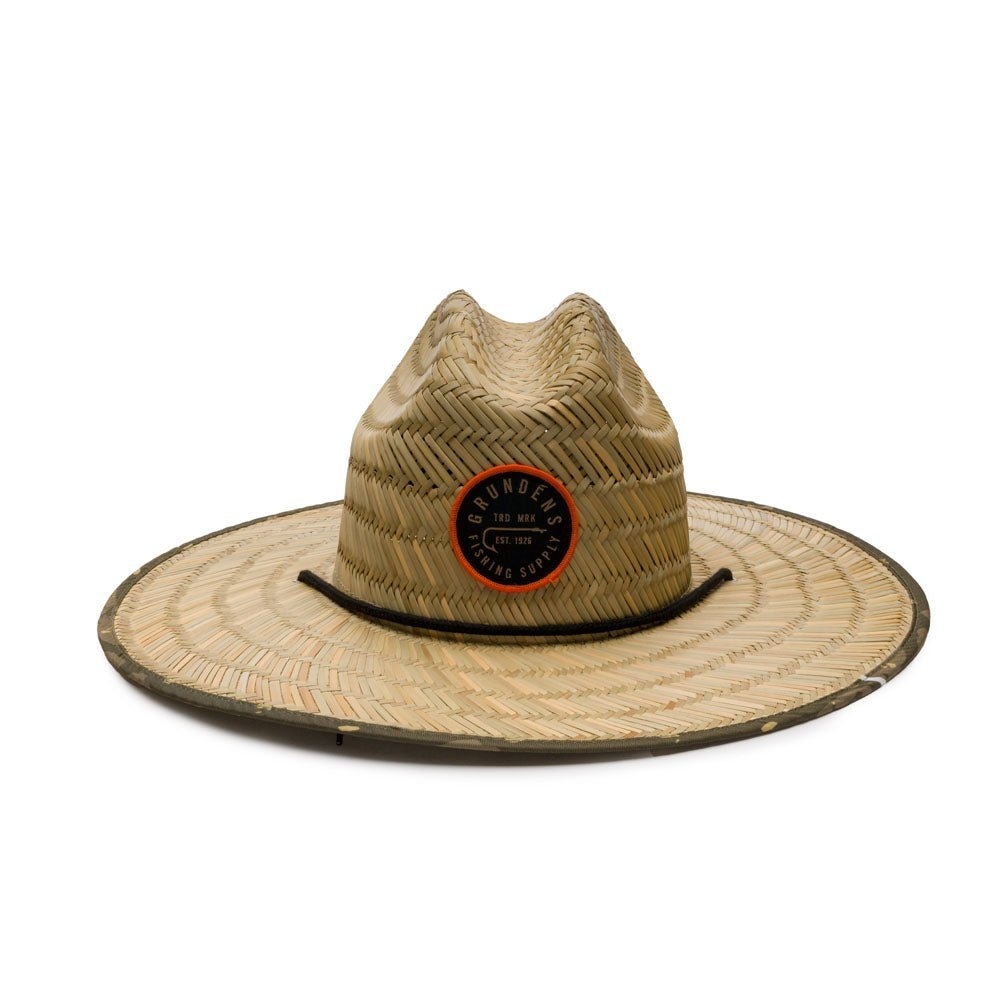 Grundens Waterman Reed Straw Hat