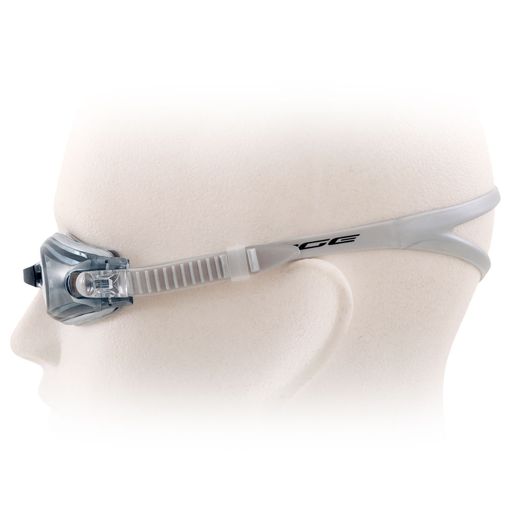 Mirage Power Anti-Fog Adult Swimming Goggles Silver