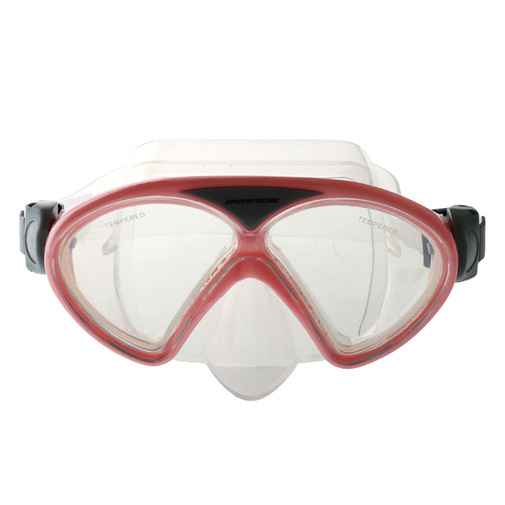Mirage Silicone Junior Dive Mask and Snorkel Set Pink