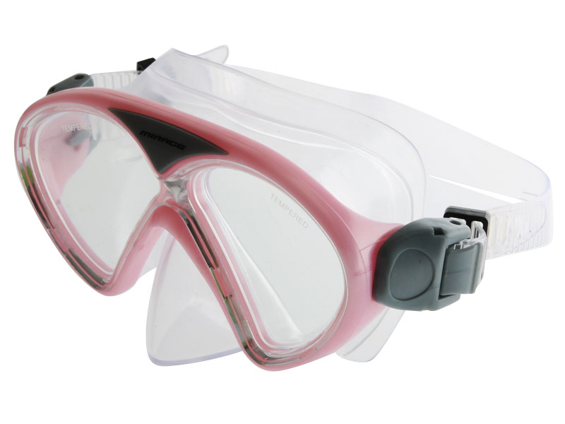 Mirage Comet Junior Dive Mask and Snorkel Set Pink