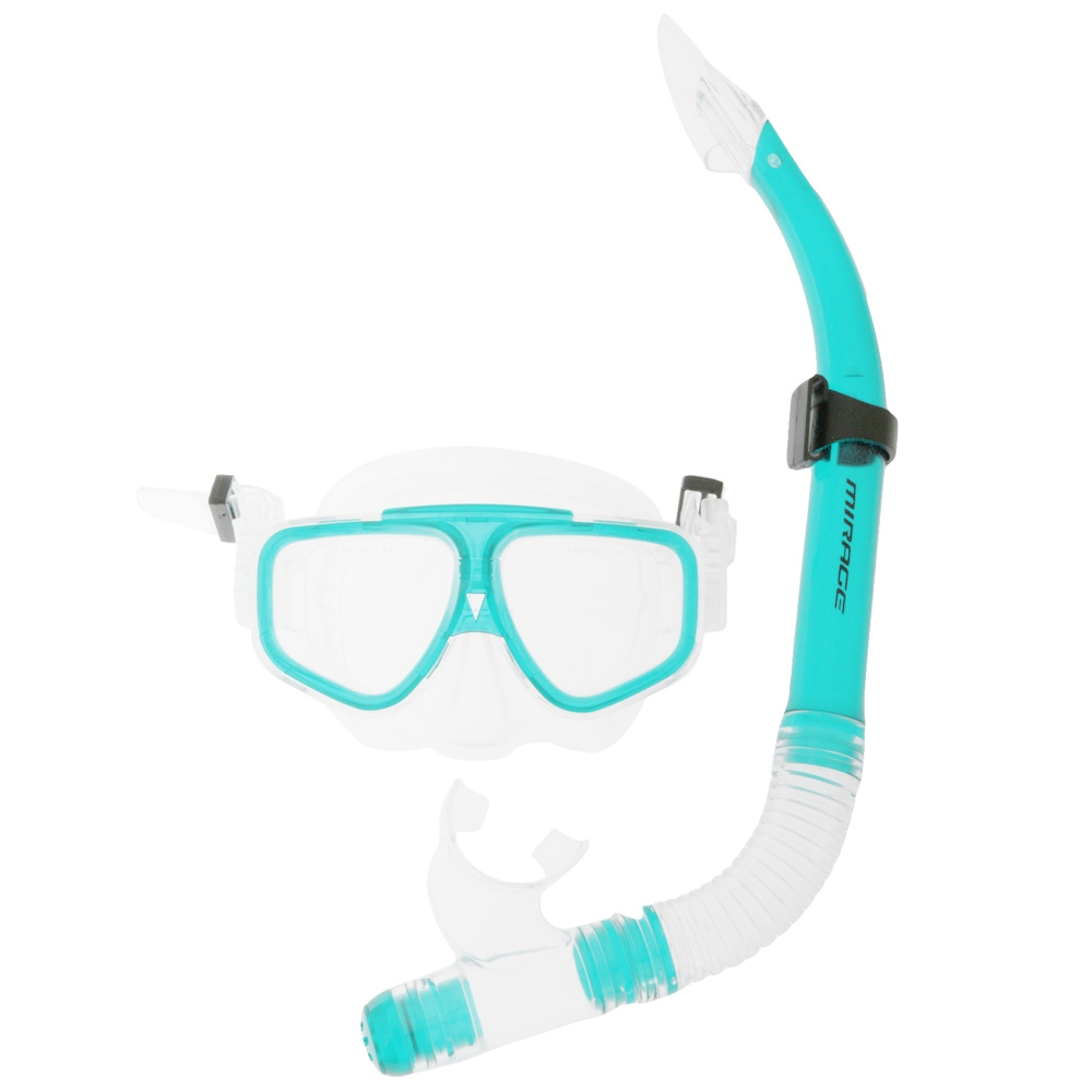 Mirage Nomad Junior Mask and Snorkel Set Green