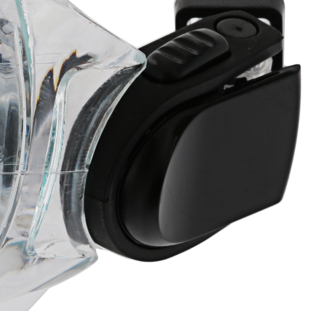 Mirage Tropic Adult Dive Mask and Snorkel Set Blue