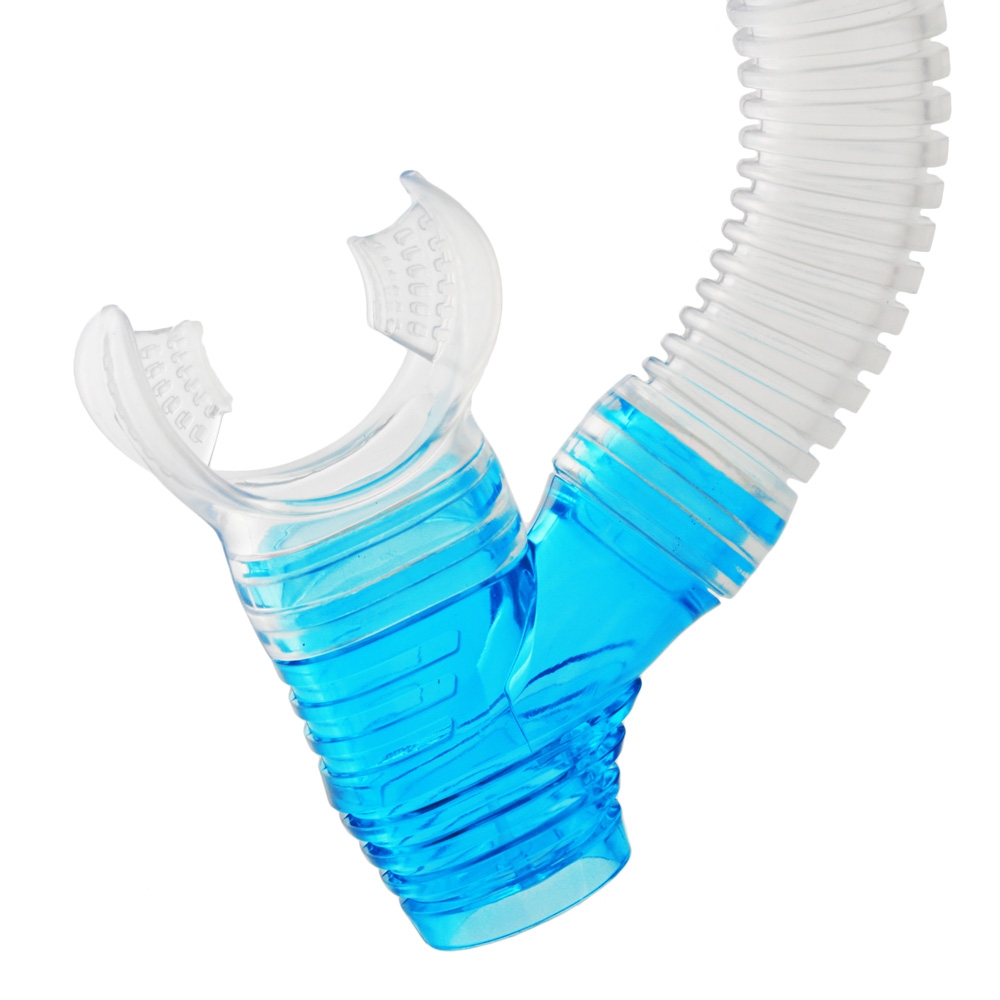 Mirage Tropic Adult Dive Mask and Snorkel Set Blue