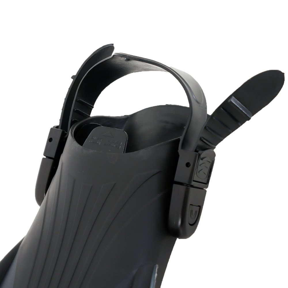 Mirage Talon Open Heel Fins Clear/Black S/M