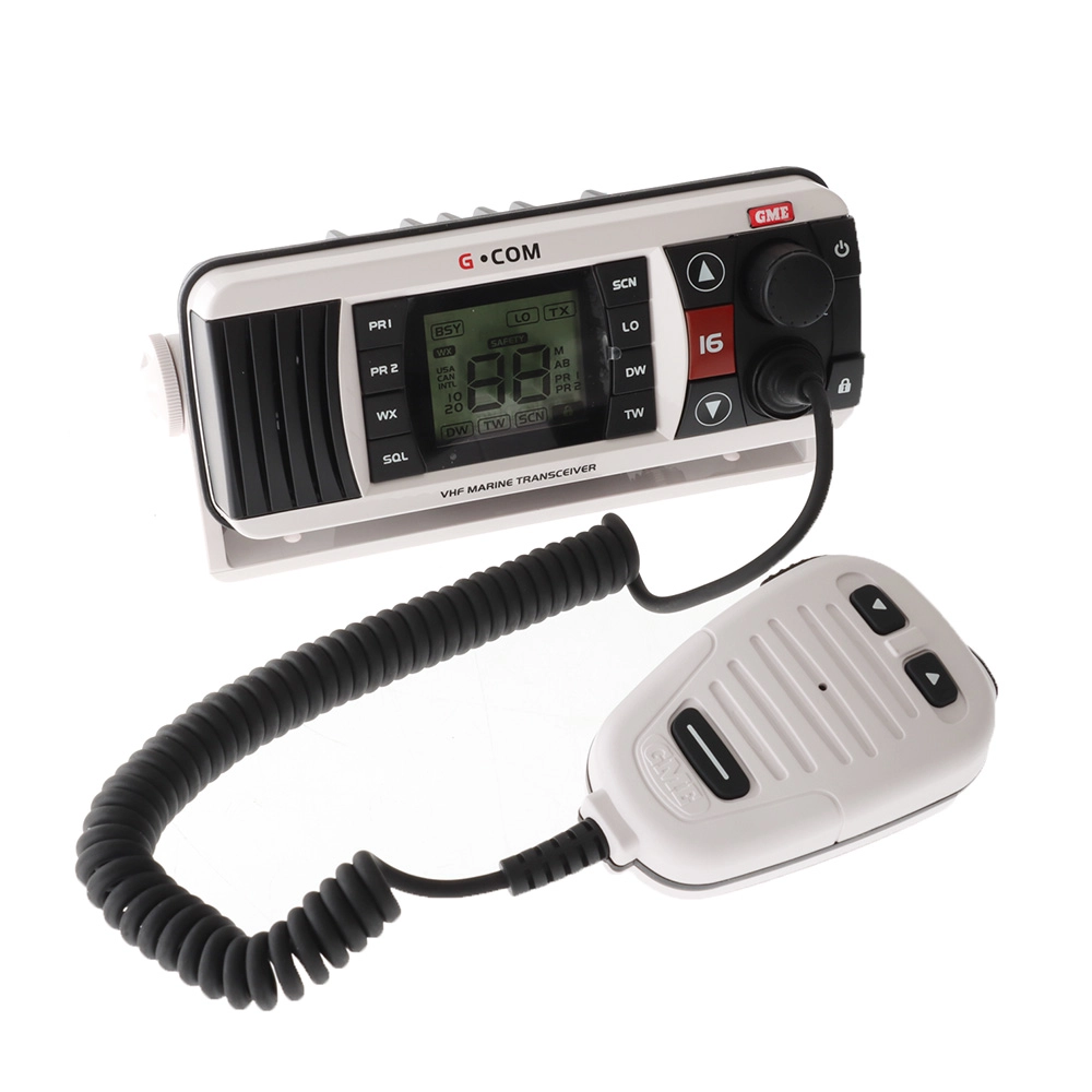 GME GX700W VHF Marine Radio White GME GX700W VHF Marine Radio White