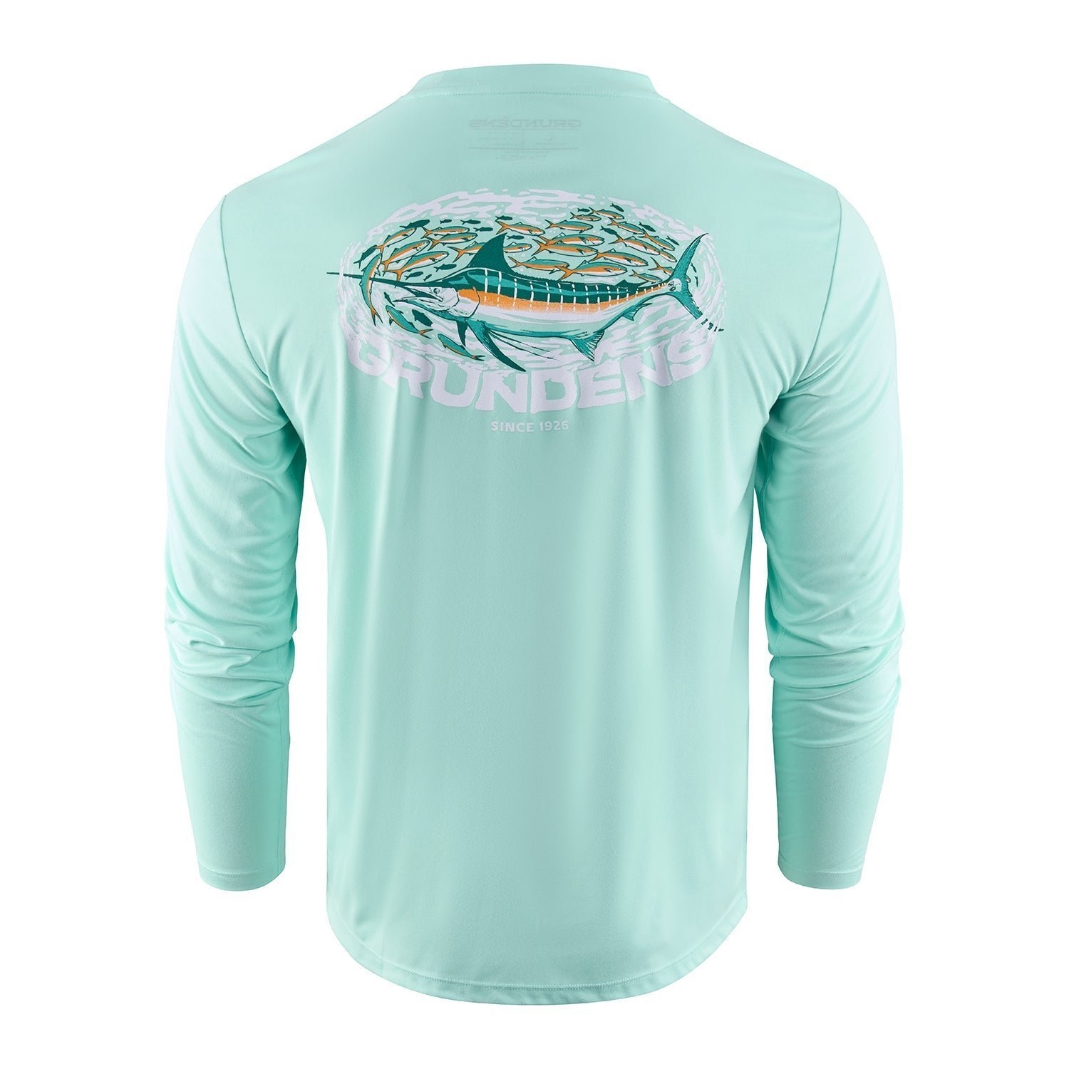 Grundens Marlin Magic Mens Long Sleeve Tech Tee UPF50