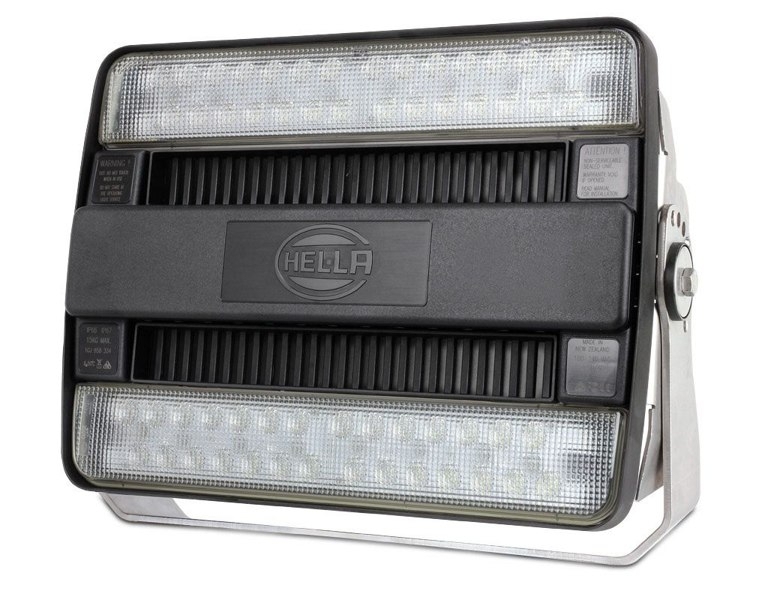 Hella Marine HypaLUME Heavy Duty LED Flood Light 110/230VAC Close Range