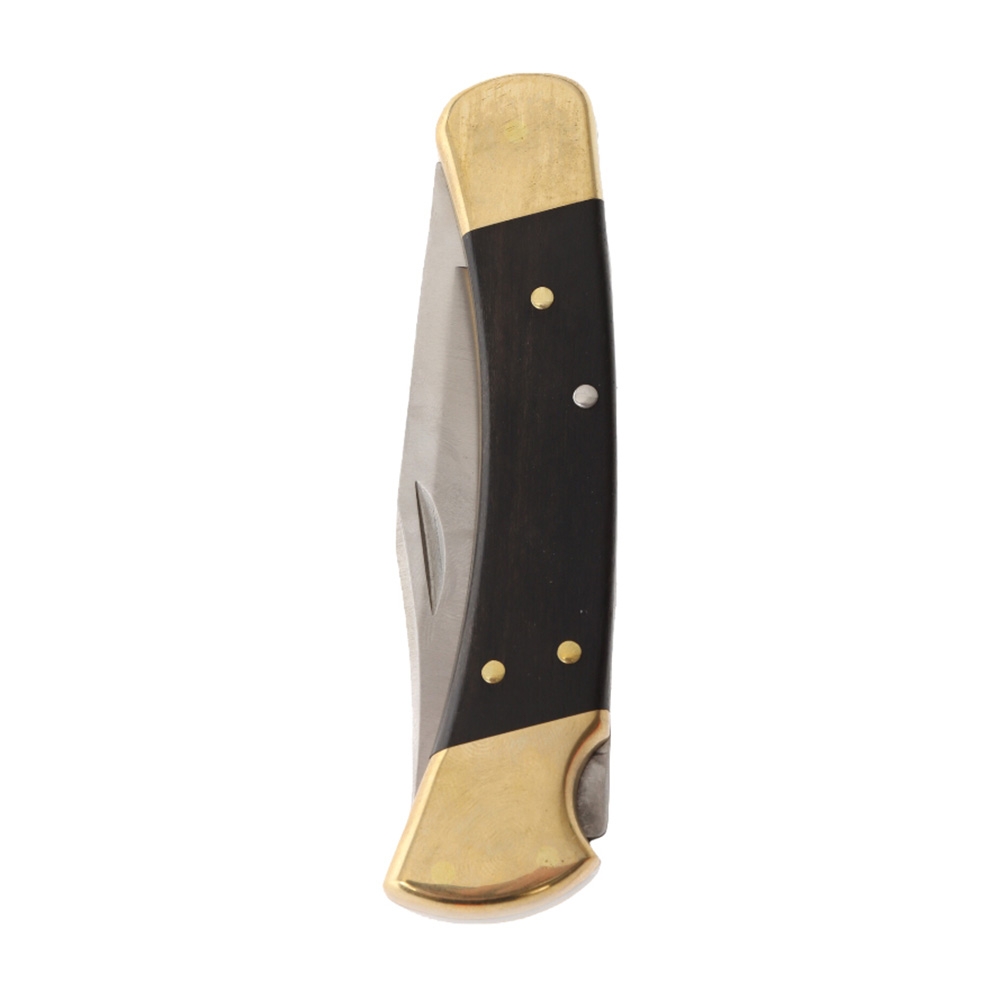 Buck Knives 110 Folding Hunter Knife with Sheath 9.5cm