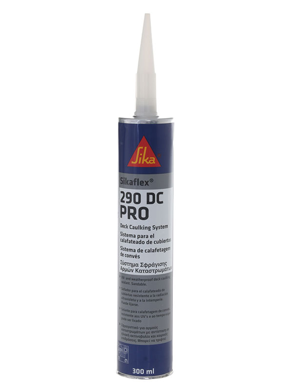 Sikaflex 290 DC PRO Marine Deck Caulking Sealant 300ml Black