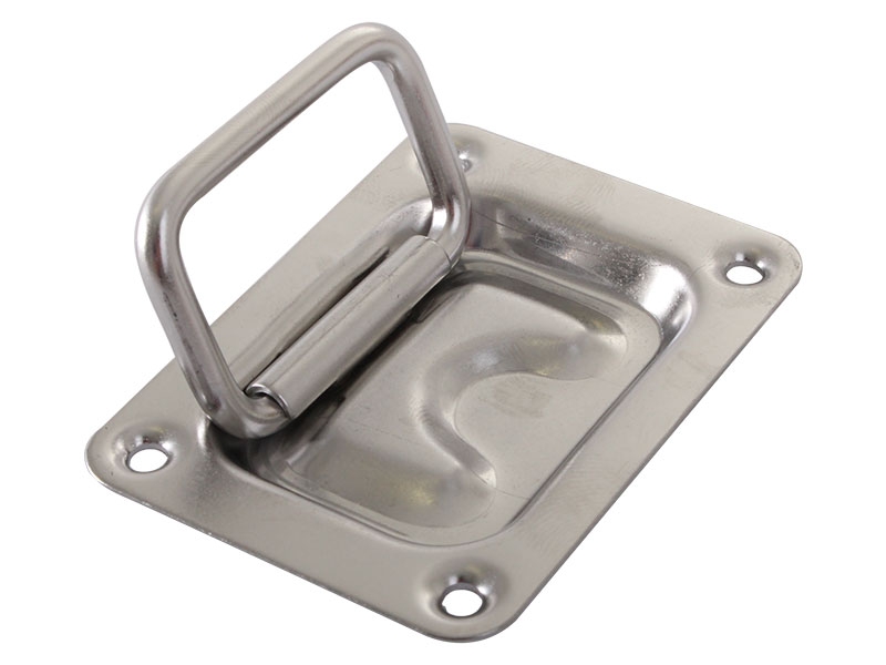 Stainless Lift Handle Latch 76 x 57 x 1mm
