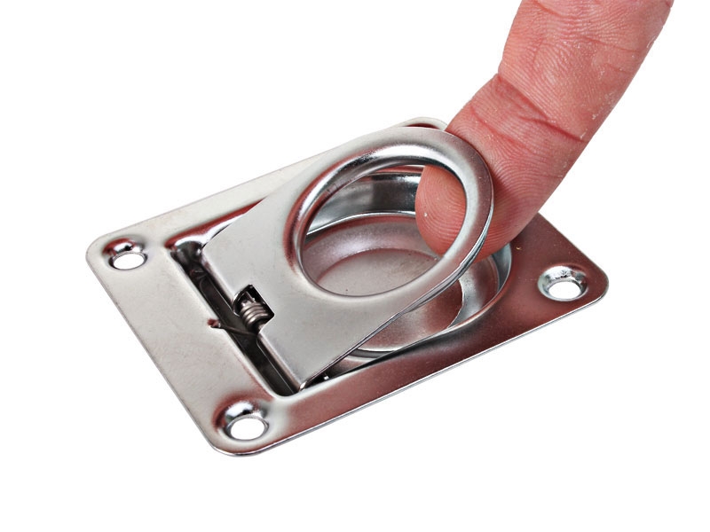 Stainless Steel Lift Handle with Spring