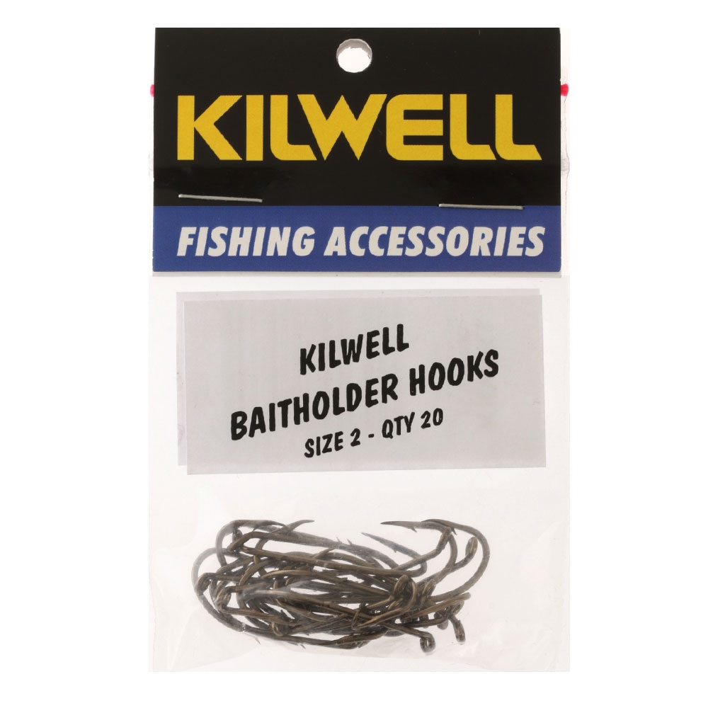Eagle Claw 181 Baitholder Hooks Size 2 Qty 20