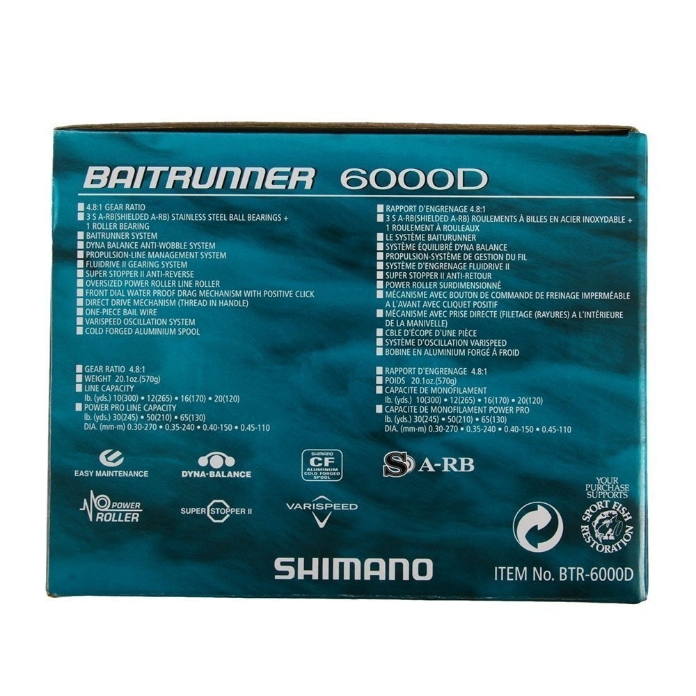 Shimano Baitrunner 6000 Taipan Medium Spinning Boat Combo 7ft 6-10kg 2pc