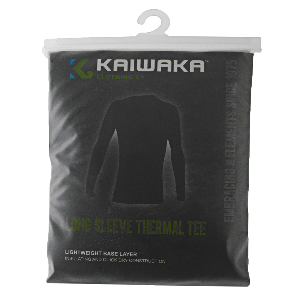 Kaiwaka Trekz Mens Thermal Long Sleeve Shirt