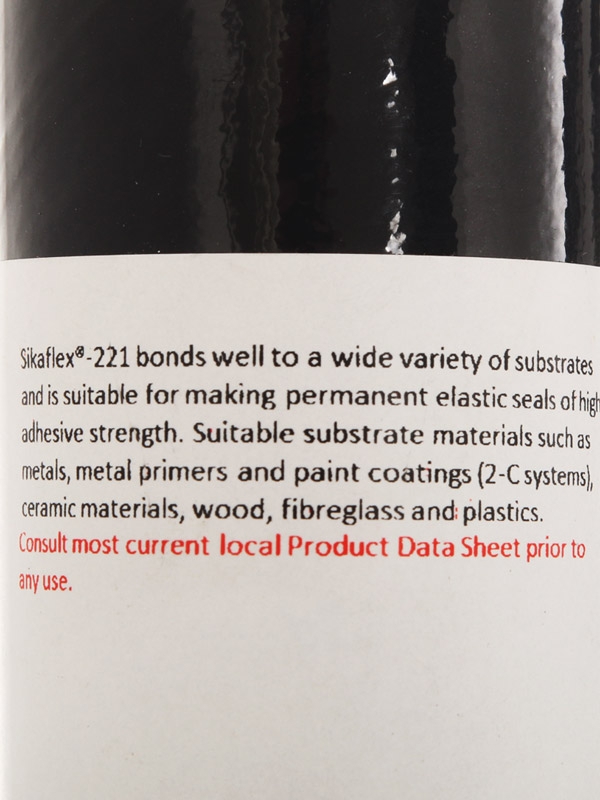 Sikaflex 221 General Purpose Sealant 300ml Black