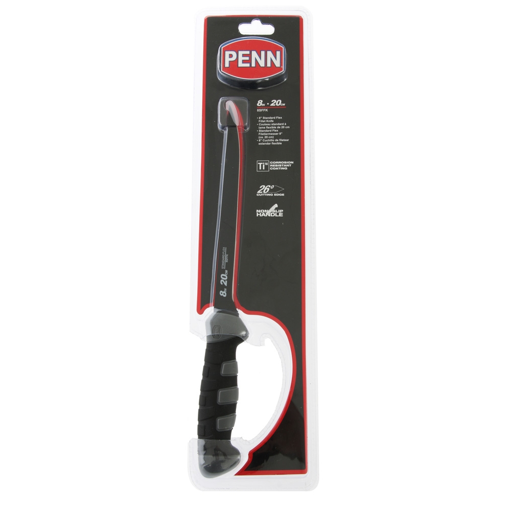 PENN Standard Flex Stainless Steel Filleting Knife 20cm