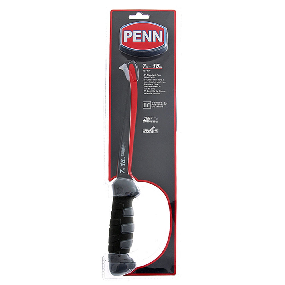 PENN Flex Stainless Steel Filleting Knife 18cm
