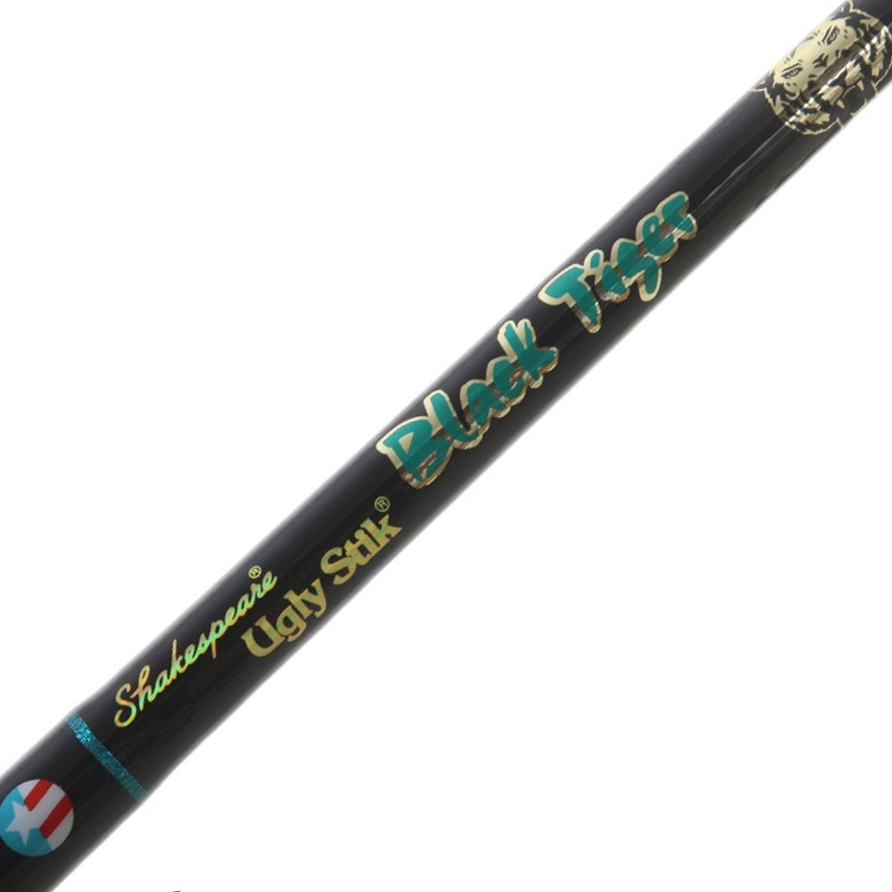 Ugly Stik Black Tiger Spinning Rod 6ft 6in 8-15kg 2pc