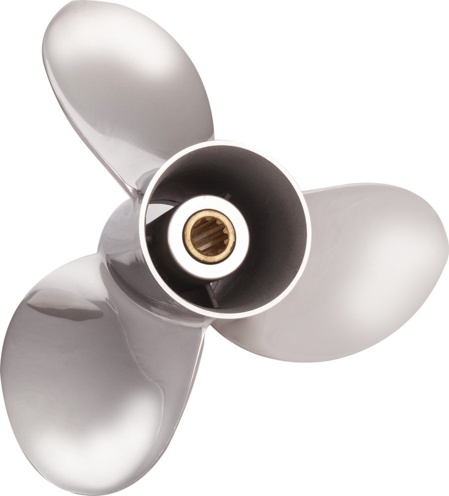 SOLAS 5221-100-11 Saturn Tohatsu/Nissan/Mercury/Honda Stainless Steel 25-30 HP 11 Propeller