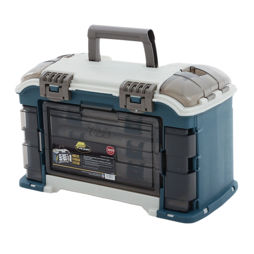 728 tackle box Plano Angled System This is the ideal tackle system to keep your gear organized and ready to tackle the waters. Plano 728 3600 Angled System