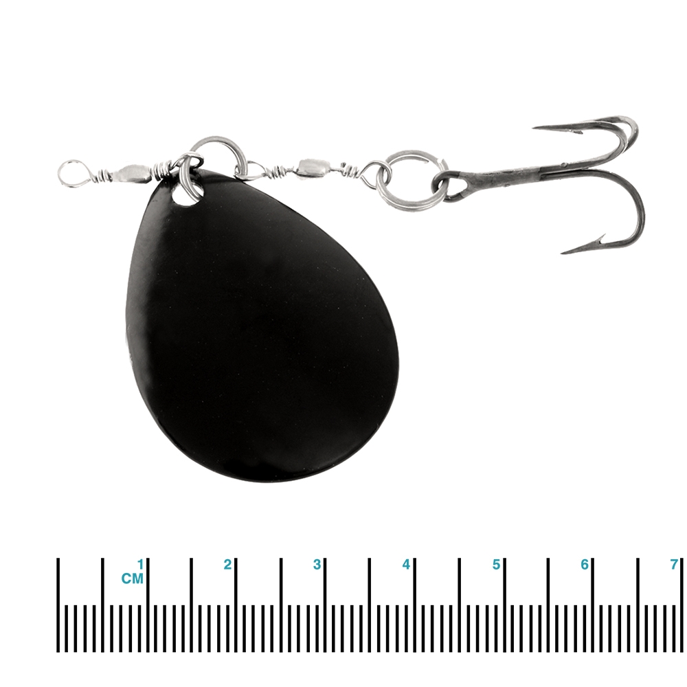 Fishfighter Colorado Spoon 10g Mounted Black