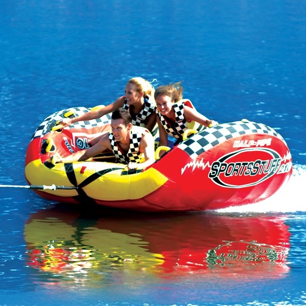 Sportsstuff Half Pipe Frantic Inflatable 3-Rider Sea Biscuit