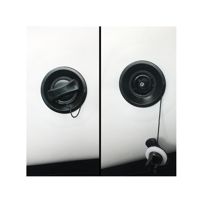 Aquaparx RIB230 MKII Pro 2-Person Inflatable Dinghy 2.3m White