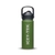 Icey-Tek Insulated Water Bottle with Straw Lid 530ml Olive