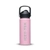 Icey-Tek Insulated Water Bottle with Straw Lid 530ml Pink 