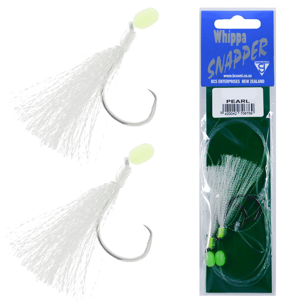 Gamakatsu Whippa Snappa Flasher Rig 6/0 Pearl