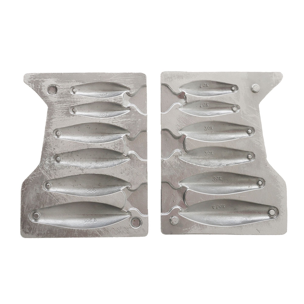 Gillies Snapper Bomb/Reef Sinker Mould Kit Small 1-4.5oz
