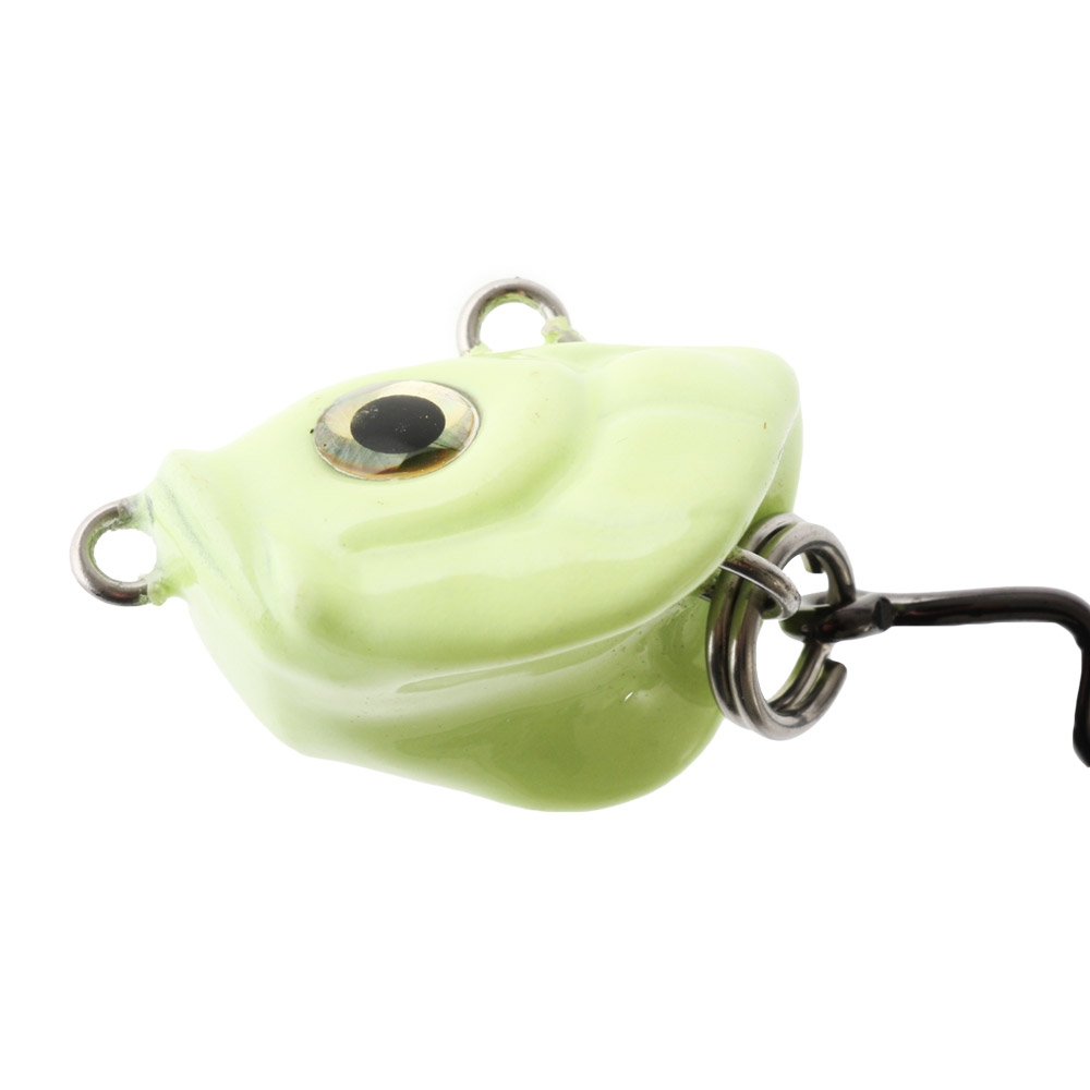 Jig Star Monster Swivel Jig Head Lumo Rigged 5/0 56g