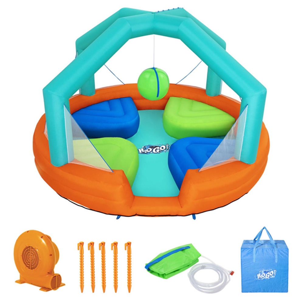 H2OGO! Dodge and Drench Inflatable Water Park 4.5 x 4.5 x 2.7m