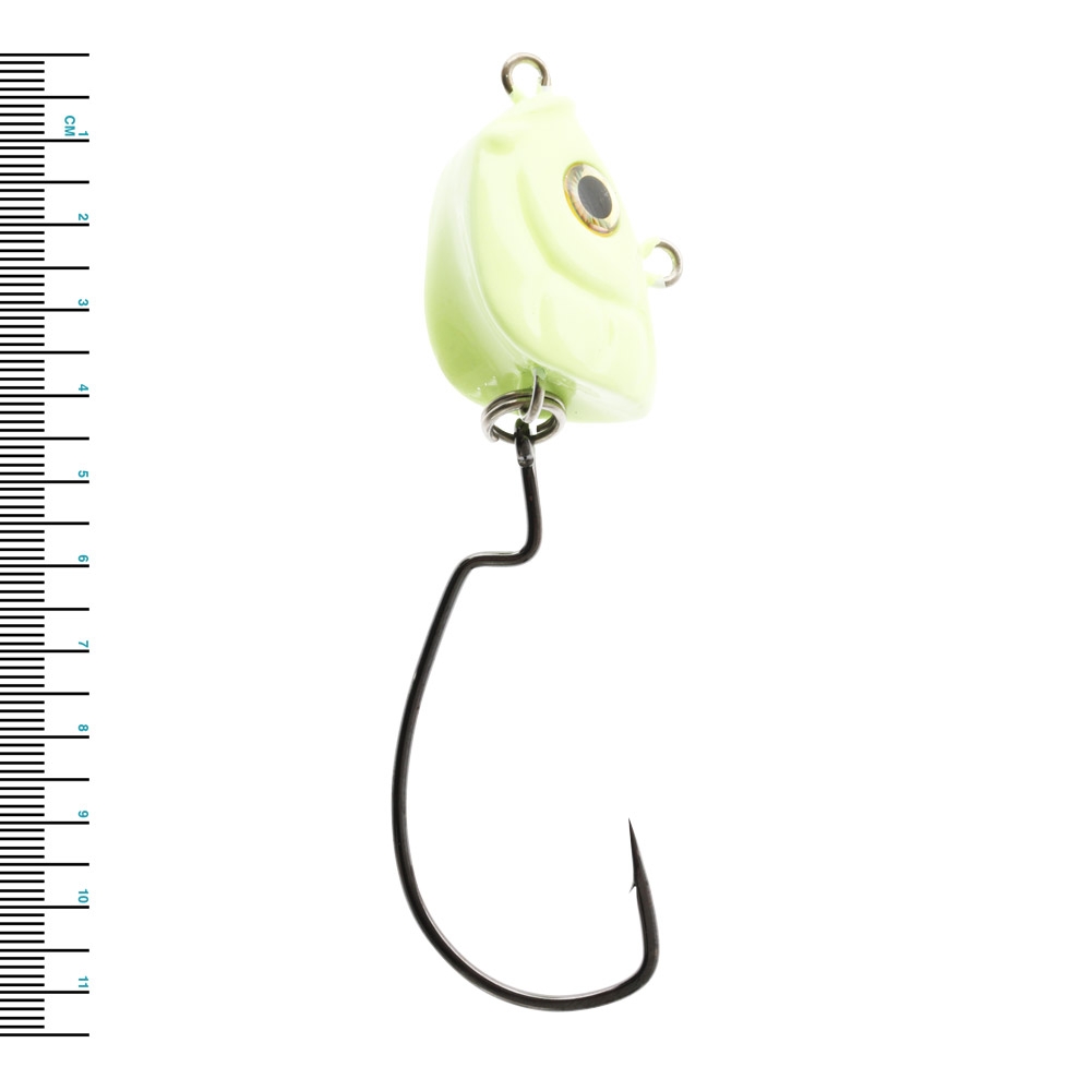 Jig Star Monster Swivel Gamakatsu Jig Head Lumo Rigged 7/0 113g