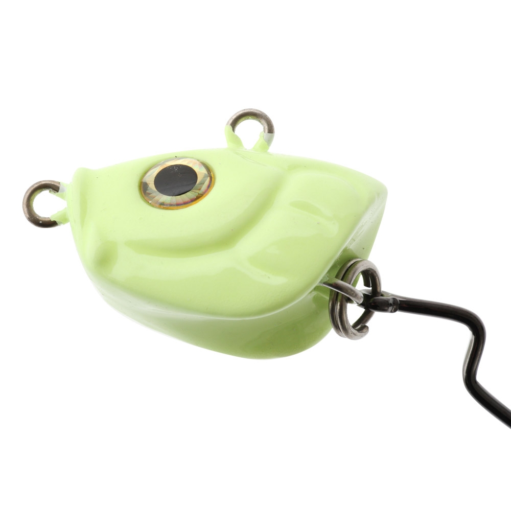 Jig Star Monster Swivel Gamakatsu Jig Head Lumo Rigged 7/0 113g
