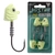 Jig Star Jig Heads Lumo 5/0 28g Qty 4