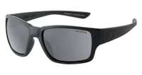 Dirty Dog Sizzle Polarised Sunglasses Satin Black Frame Grey Lens Thumbnail Dirty Dog Sizzle Polarised Sunglasses Satin Black Frame Grey Lens