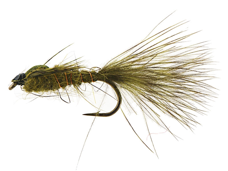 Fishfighter Damsel Fly Olive Size 12 Unweighted Nymph