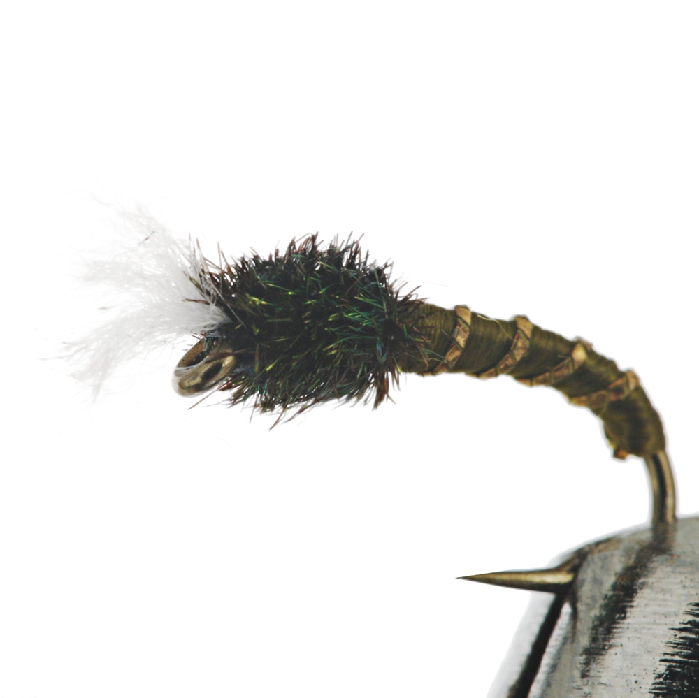 Fishfighter Midge Pupae Green Size 18 Unweighted Nymph
