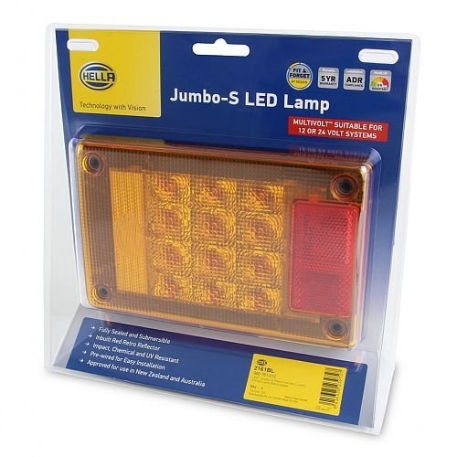Hella Marine Jumbo-S LED Rear Direction Indicator Lamp