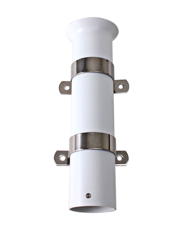 PVC Rod Holder with Stainless Steel Bracket