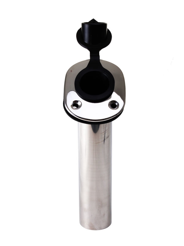 Stainless Steel Rod Holder with PVC Cap 30-Degrees