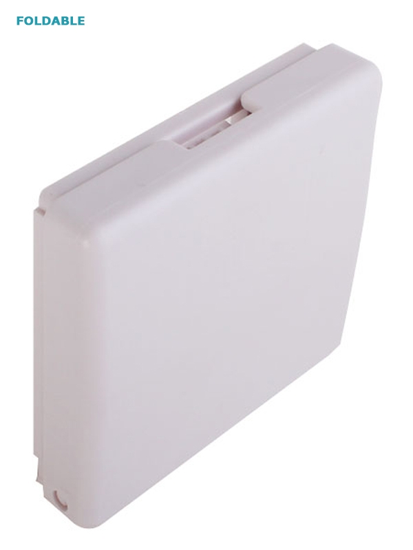 Folding Drink Holder Plastic White